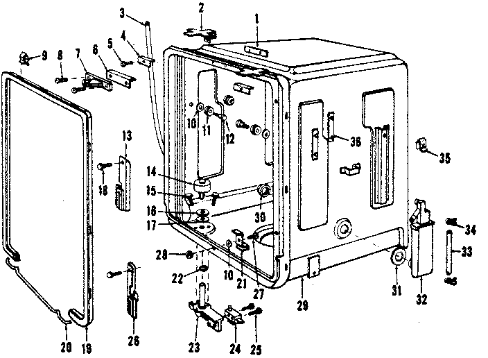 Tub details