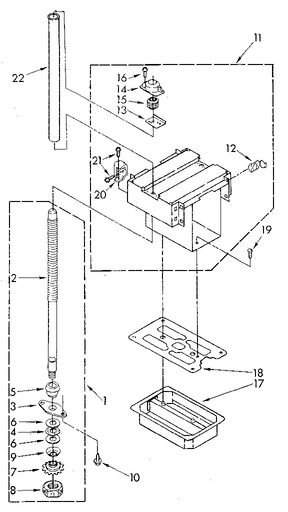Powerscrew and ram parts