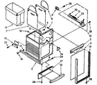 Kenmore 6651388580 container parts diagram