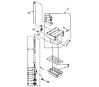 Kenmore 6651398580 power screw and ram parts diagram