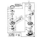 Kenmore 6651588580 pump and motor diagram