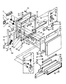 Door and toe panel