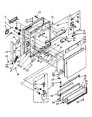 Door and toe panel