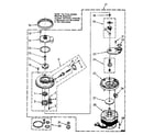 Kenmore 6651688580 pump and motor diagram