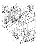 Door and toe panel