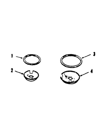 Porcelain pan and chrome ring kit no. 8068410