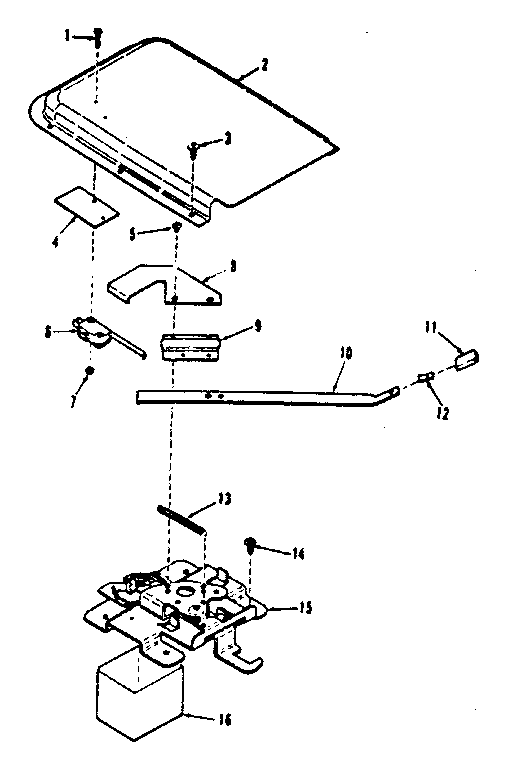 Door lock section