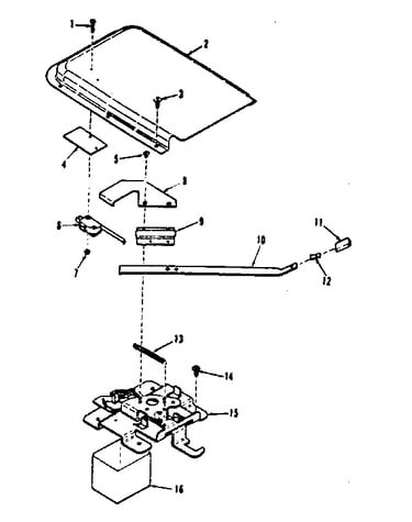 Door lock section