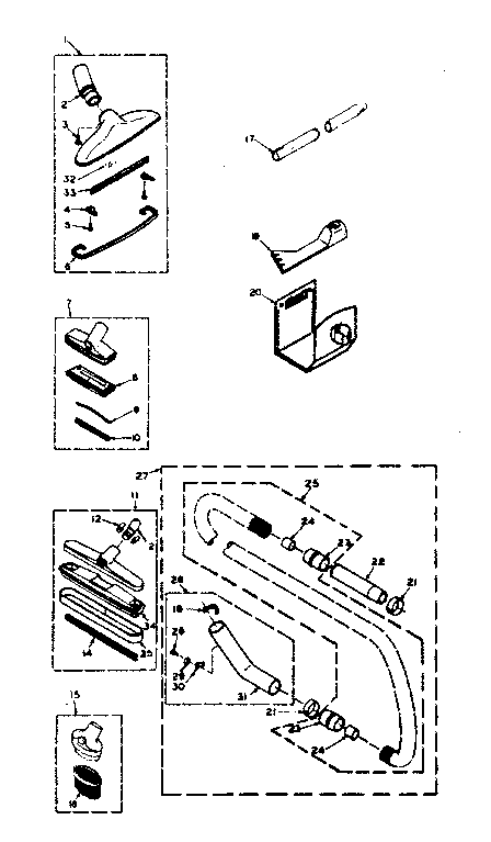 Attachment parts