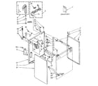 Kenmore 11084419800 rear and side panel parts diagram