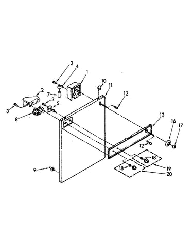 Console and front panel parts