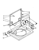 Washer top and lid parts