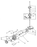 Brake, clutch, gearcase, motor and pump parts
