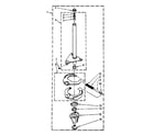 Kenmore 11084419300 brake and drive tube parts diagram