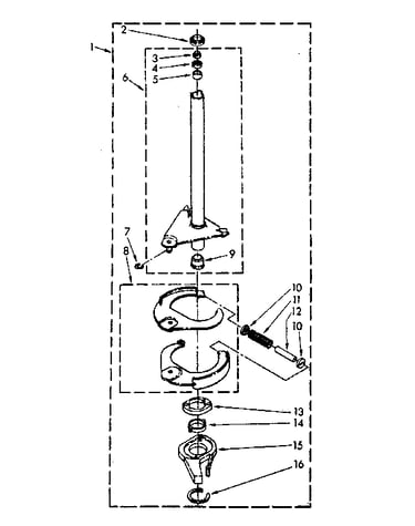 Brake and drive tube parts