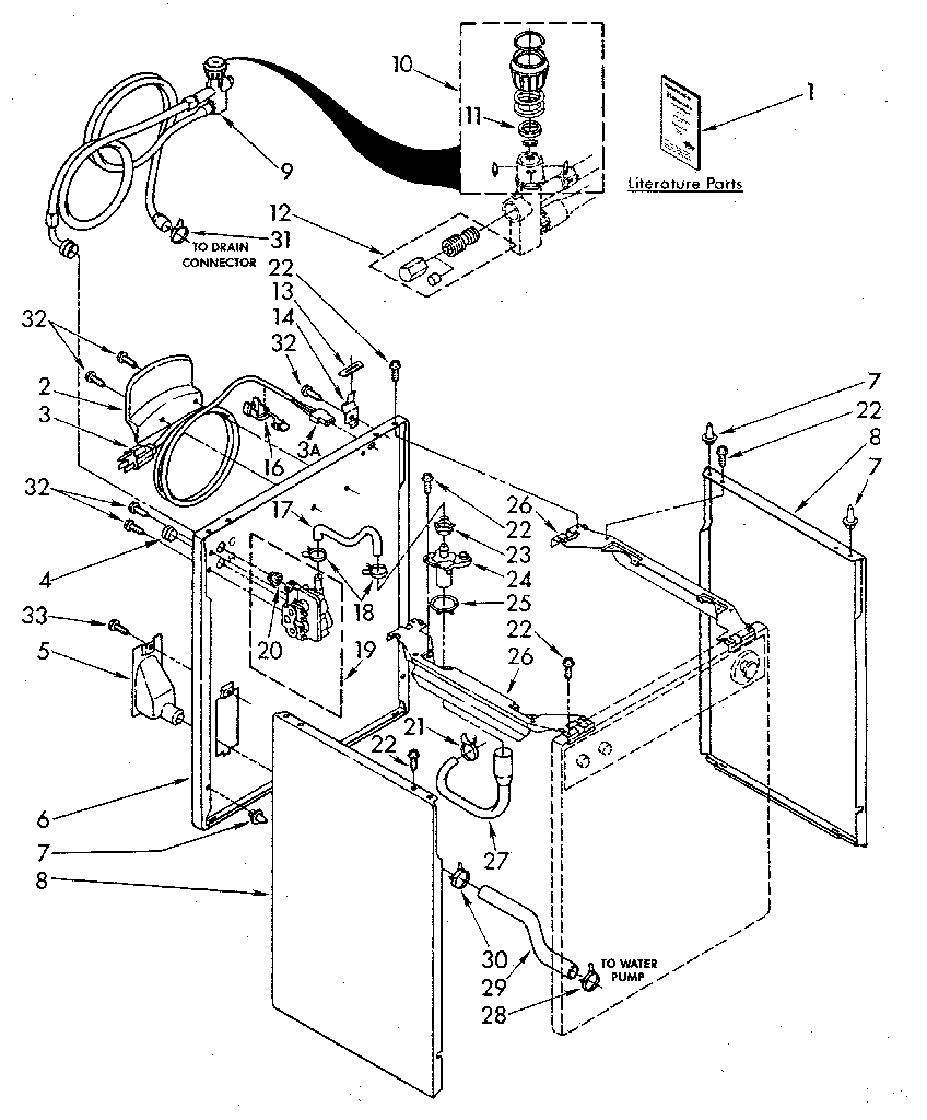 Rear and side panel parts