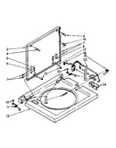 Washer top and lid parts