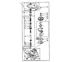 Kenmore 11084870100 gearcase parts diagram