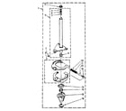 Kenmore 11084870800 brake and drive tube parts diagram