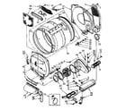 Kenmore 11086884600 bulkhead parts diagram