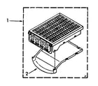 Kenmore 11086884100 dry rack parts diagram
