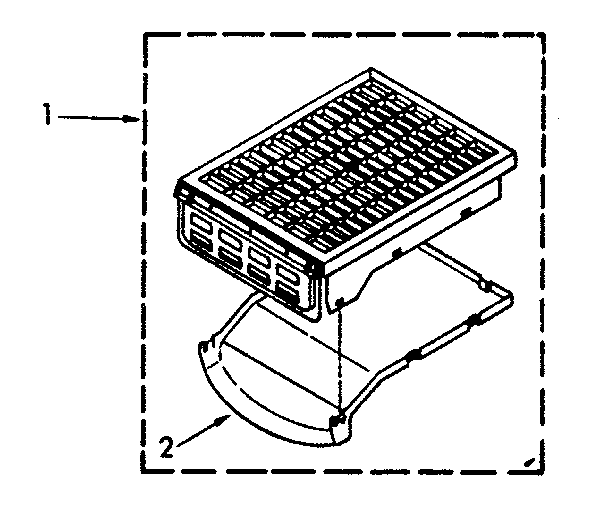 Dry rack parts
