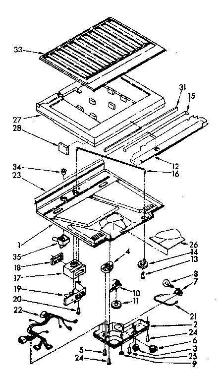 COMPARTMENT SEPARATOR PARTS