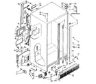 Kenmore 1068582430 cabinet parts diagram
