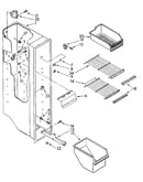 Freezer liner parts