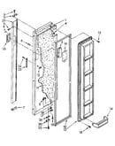 Freezer door parts
