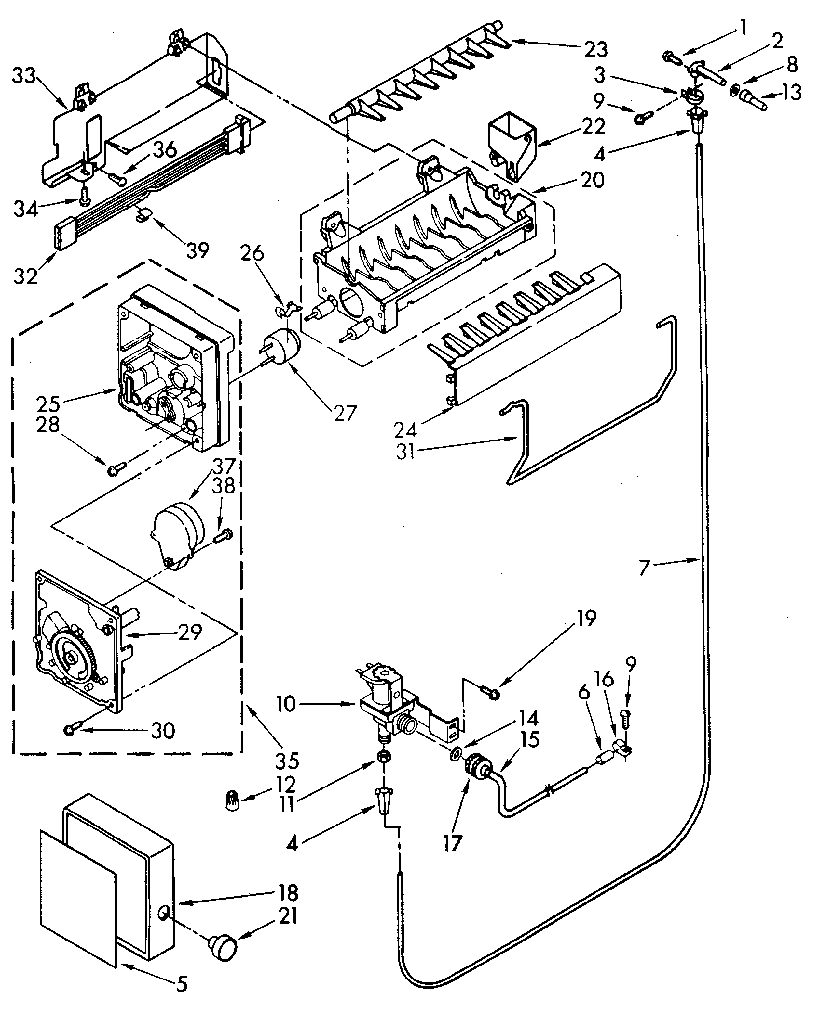 Icemaker parts