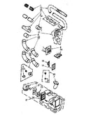 Installation kit parts for 1-3/4" pipe system