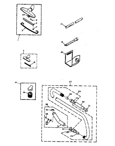 Attachment parts