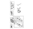 Kenmore 116101 attachment parts diagram
