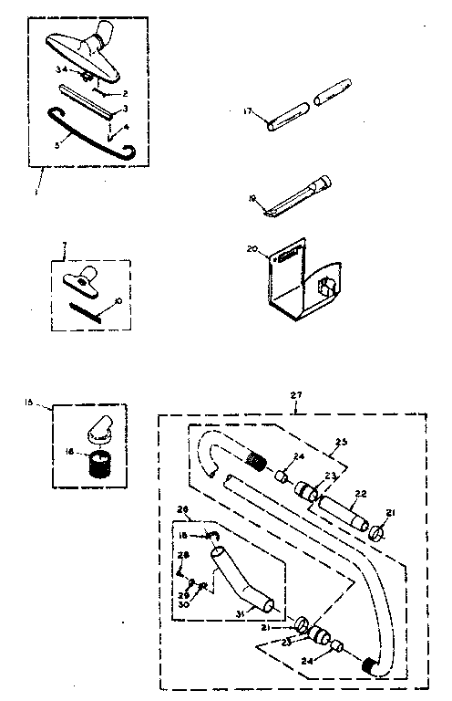 Attachment parts