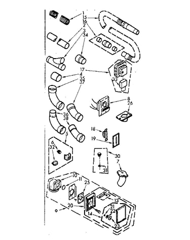 Installation kit parts