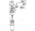 Kenmore 116500 cleaner parts diagram