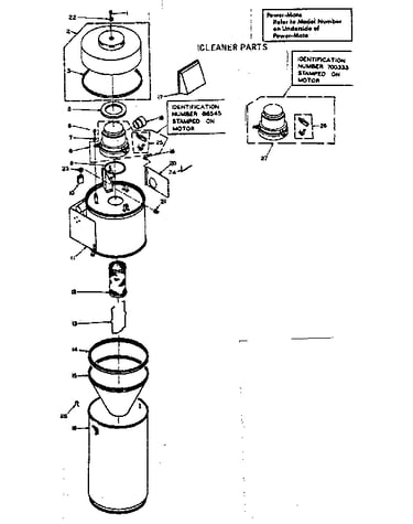 Cleaner parts