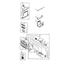 Kenmore 116500 attachment parts. diagram