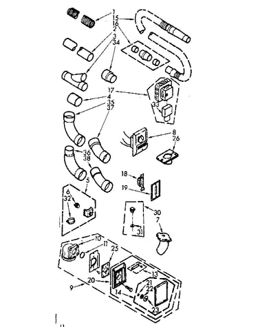 Installation kit parts