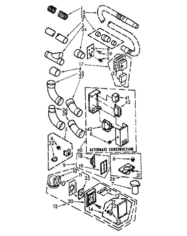 Installation kit parts