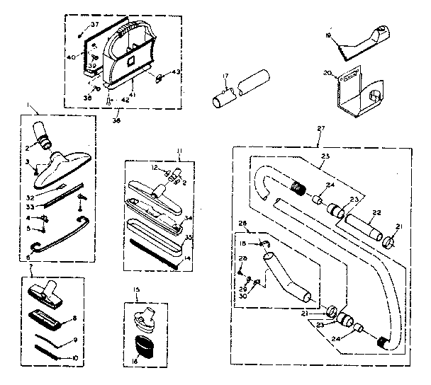 Attachment parts
