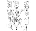 Kenmore 116800 cleaner parts diagram