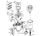 Kenmore 116801 cleaner parts diagram