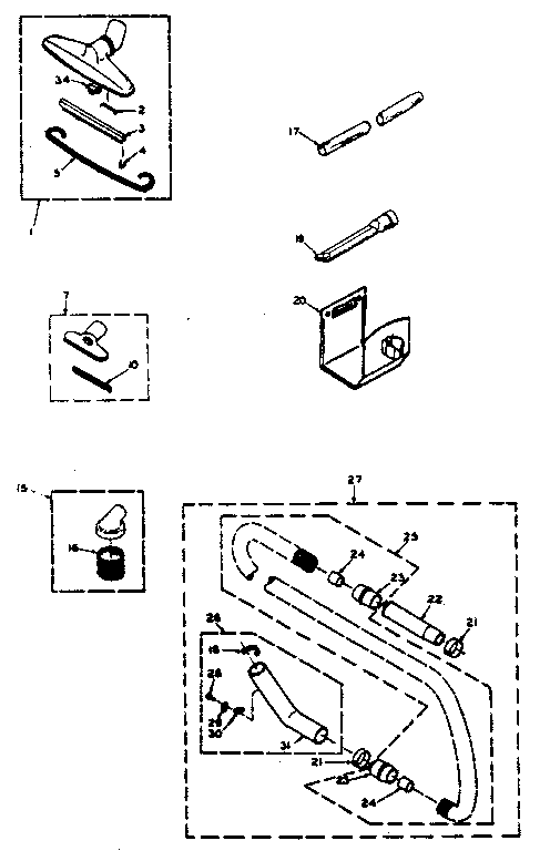 Attachment parts