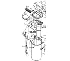 Kenmore 625342941 softerner assembly diagram