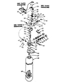 Resin tank, valving and connecting parts