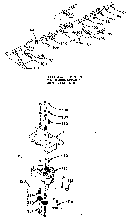 Cam nest and valve cap assembly