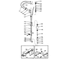Kenmore 625342941 brine valve assembly and nozzle assembly diagram