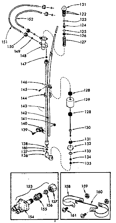 Brine valve assembly and nozzle assembly